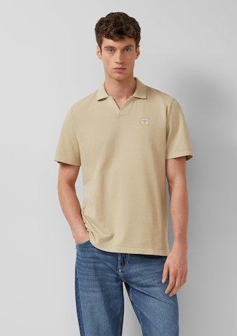 s.Oliver Poloshirt in Beige