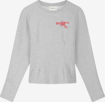 Fabienne Chapot Sweatshirt in Grau: Vorderseite