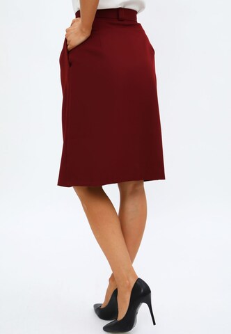 Awesome Apparel Skirt in Red