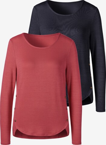 VIVANCE Shirt in Rood: voorkant