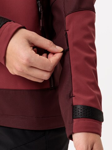 VAUDE Outdoorjas 'W All Year Elope SFT J' in Rood