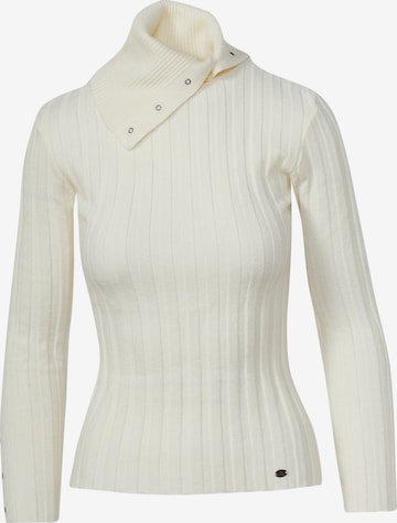 KOROSHI Neulepaita värissä valkoinen: etupuoli