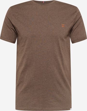 Les Deux T-Shirt 'Nørregaard' in Braun: predná strana