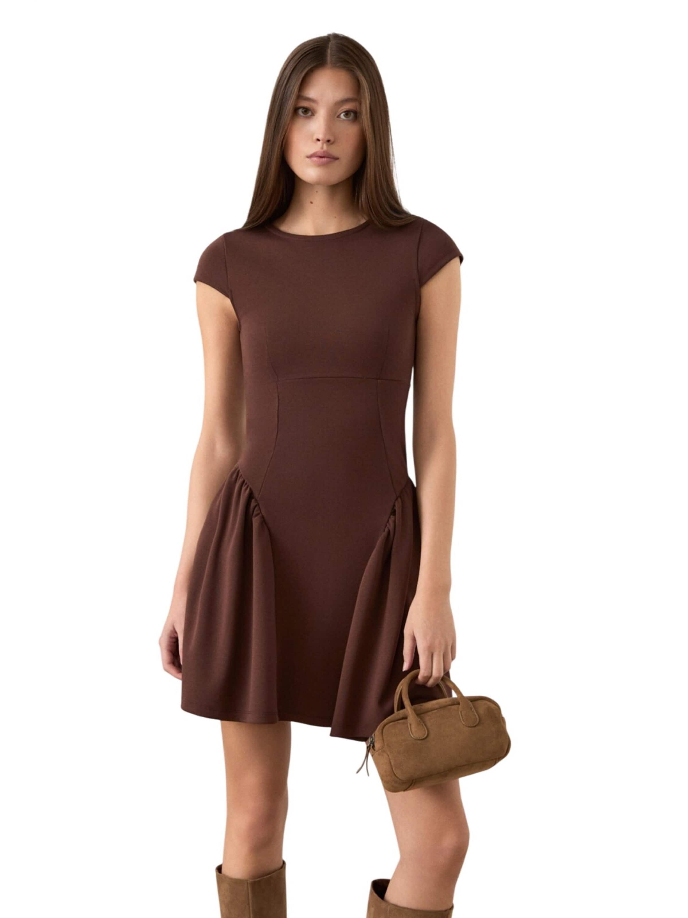 Grimelange Dress in Brown