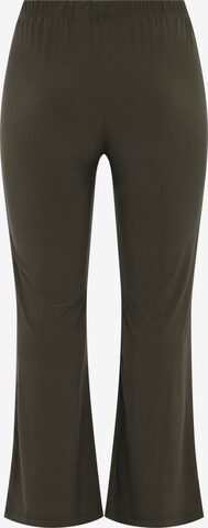 Yoek Boot cut Pants in Green