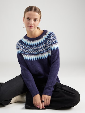 Fransa Pullover 'ISABELLA' i blå: forside