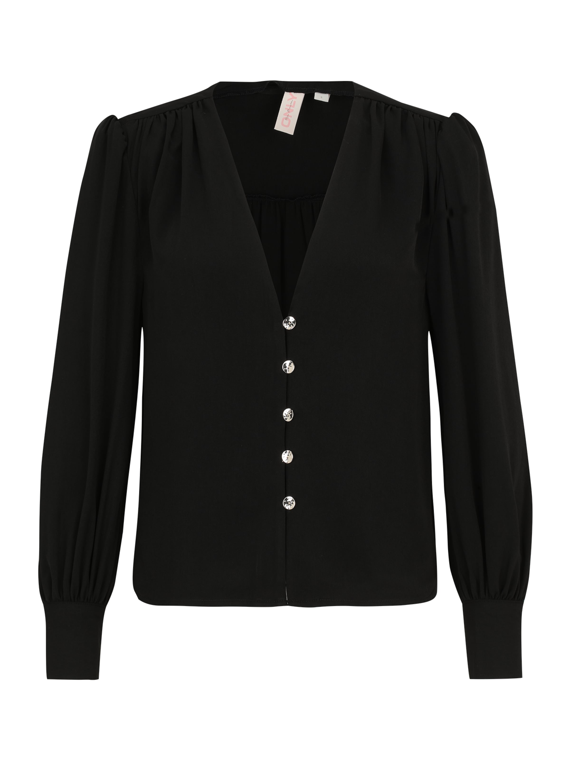 Only Petite Blouse 'ONLCATYTHALIA' in Black: front