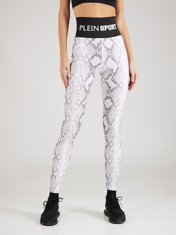 Regular Leggings Plein Sport en gris : devant