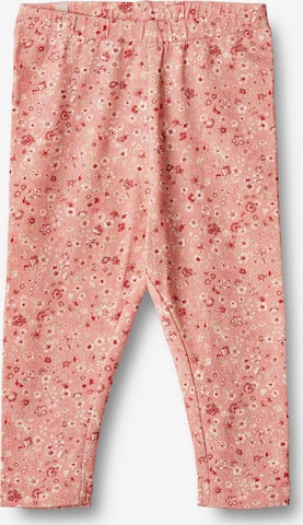 Wheat Skinny Legginsy w kolorze różowy: przód