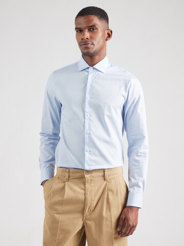 Michael Kors Slim Fit Hemd in Blau: Vorderseite
