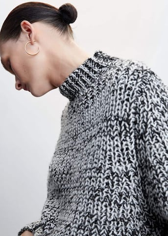 MANGO Sweater 'Candy' in Grey