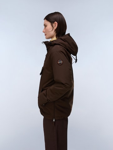 Veste fonctionnelle 'Rainforest' NAPAPIJRI en marron