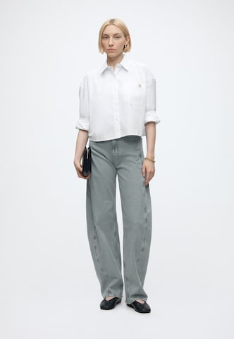 Calvin Klein Jeans Bluza | bela barva