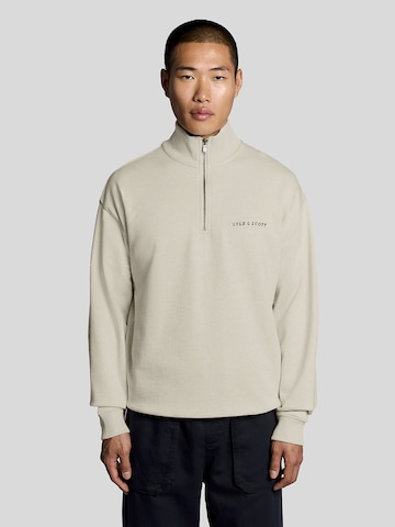 Lyle & Scott Sweatshirt in Beige: front