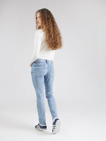 Coupe slim Jean 'Catie' QS en bleu