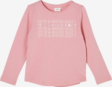 s.Oliver Shirt in Pink: predná strana