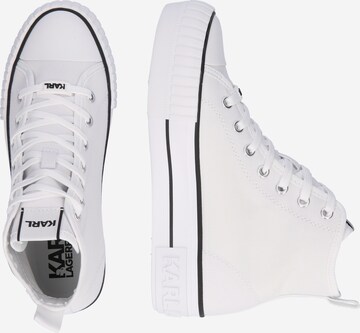 Karl Lagerfeld Magas szárú sportcipők - fehér