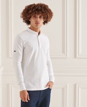 Superdry Comfort fit Shirt 'Studios' in Wit: voorkant