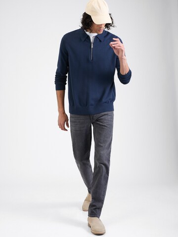 DENHAM - Pullover 'EATON' em azul