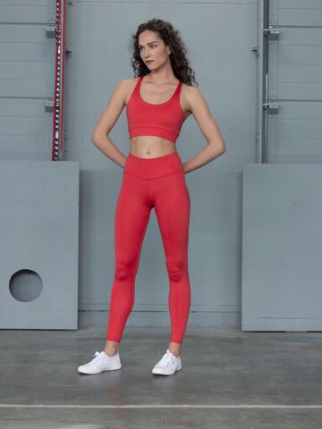 Bustino Reggiseno sportivo 'Bustier' di Hey Honey in rosso
