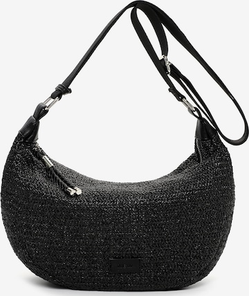 Borsa a spalla ' E&N Bayonne RUE 09 ' di Emily & Noah in nero: frontale