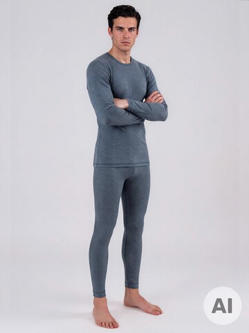 Ammann Longsleeve ' 193 Thermo ' in Blau