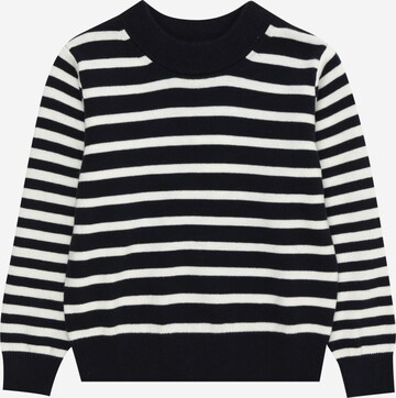 Pull-over PETIT BATEAU en bleu : devant