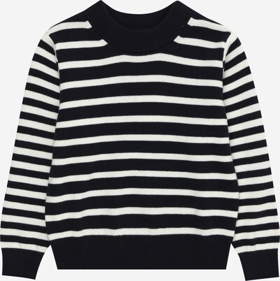 PETIT BATEAU Sweter w kolorze niebieska noc / białym, Podgląd produktu