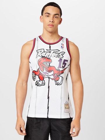 T-Shirt 'NBA Toronto Raptors Vince Carter 2.0' Mitchell & Ness en blanc : devant