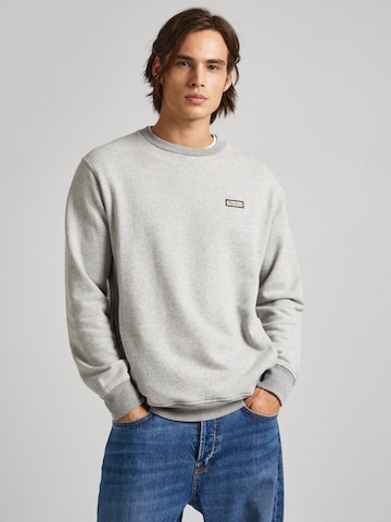 Pepe Jeans Sweatshirt 'Robby' in Grey: front