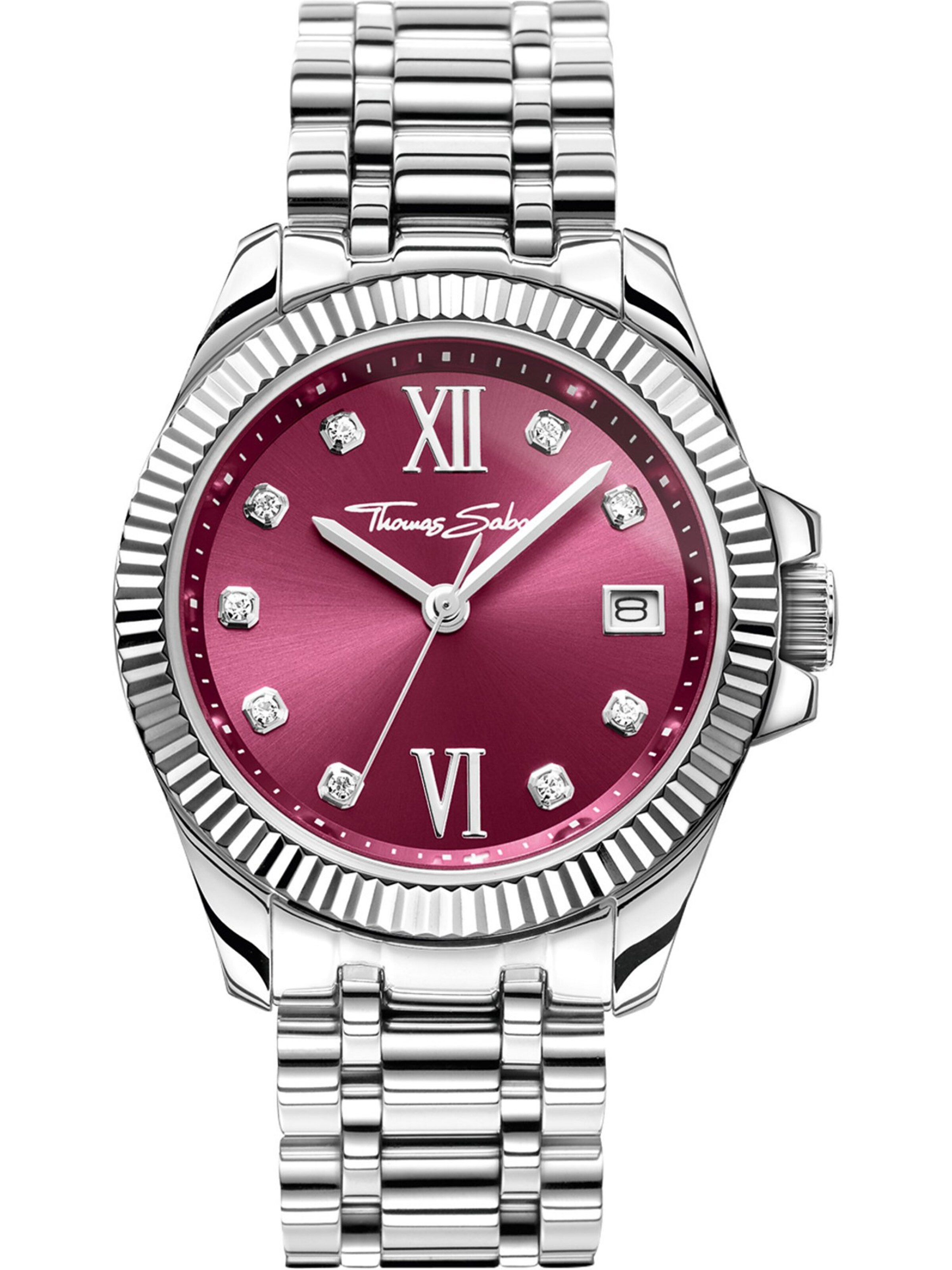 Thomas Sabo Analog Watch in Silver: front