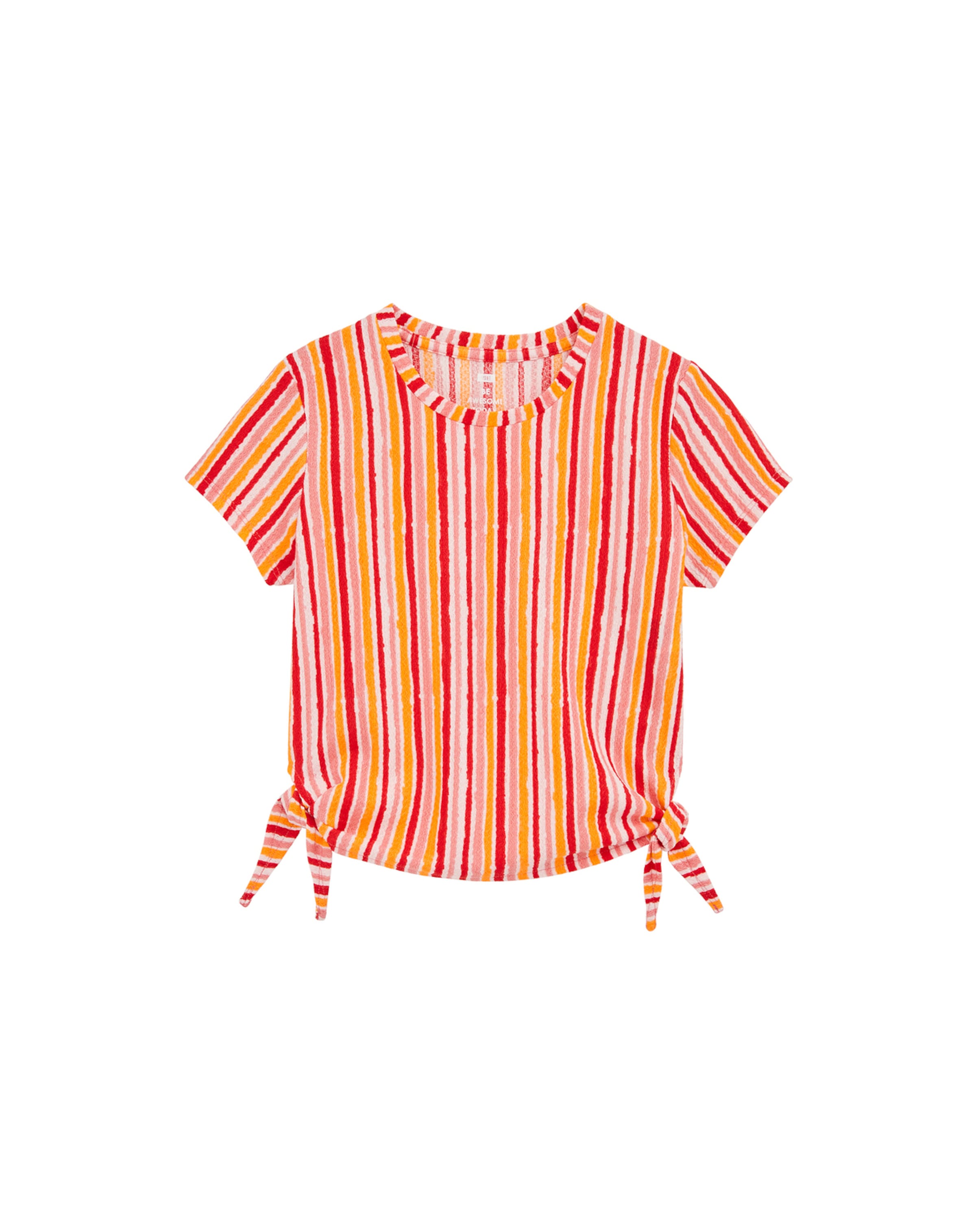 T-Shirt WE Fashion en rose : devant