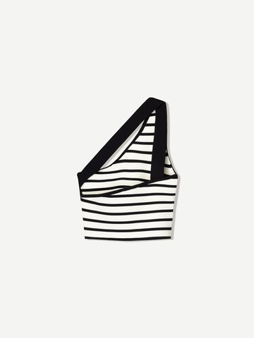 Bershka Top - Čierna