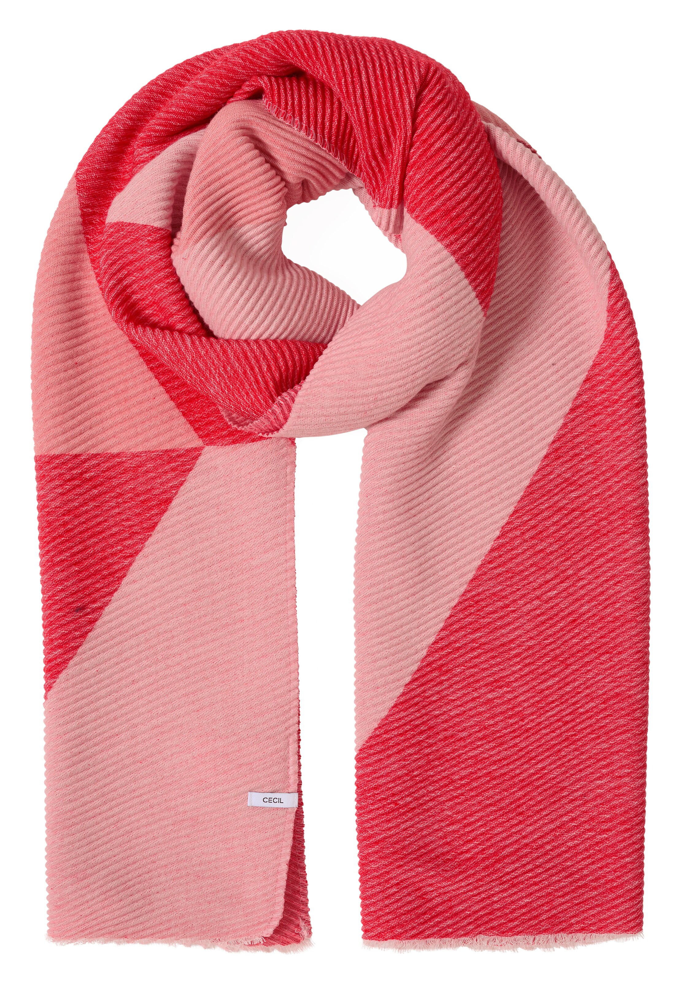 CECIL Scarf in Orange: front