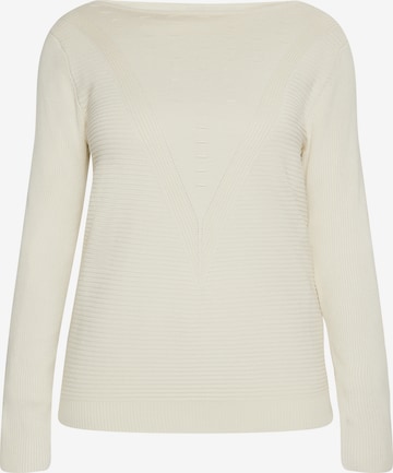 balta Usha Megztinis: priekis