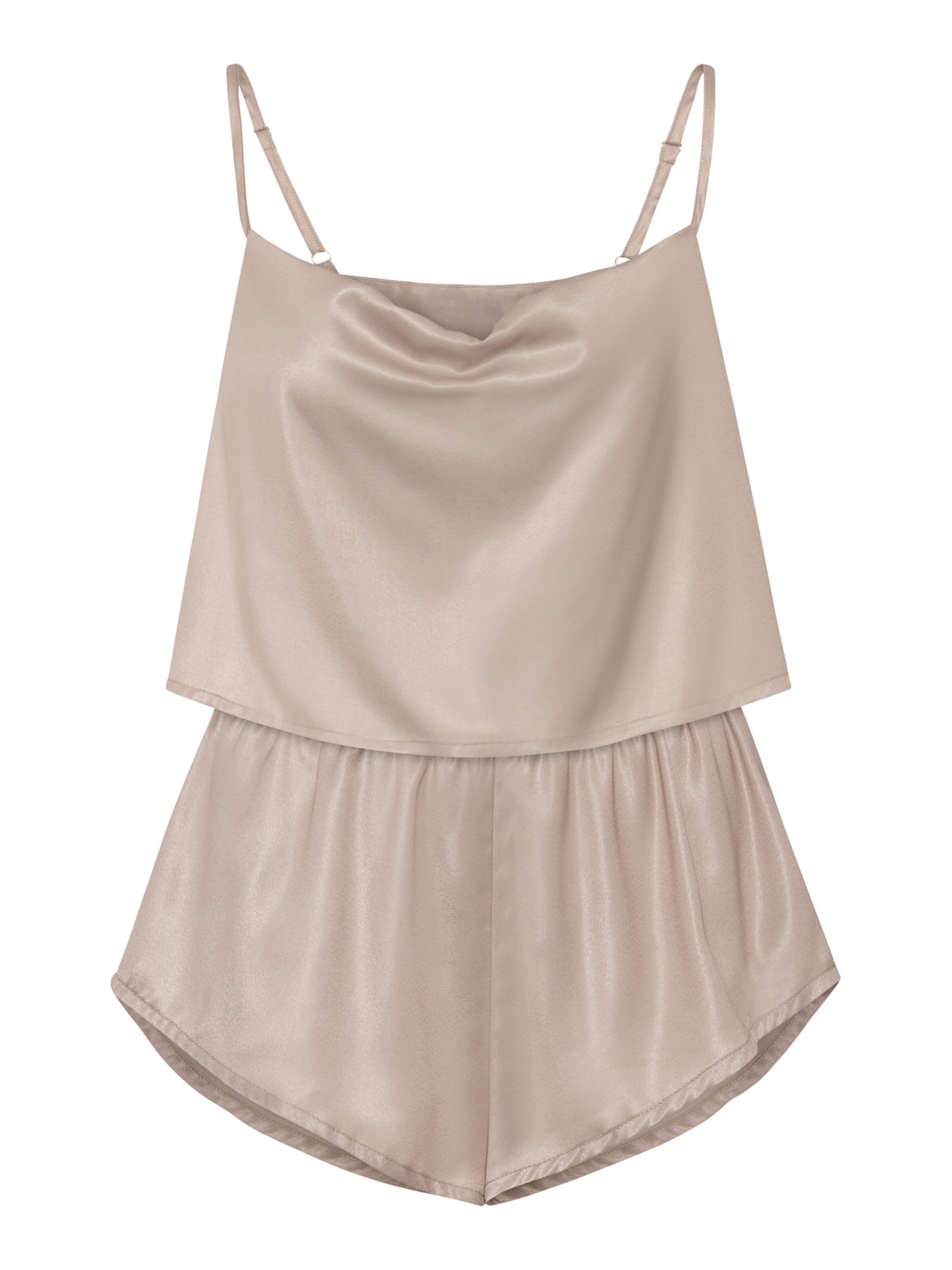 Pantaloni scurți de la LSCN by LASCANA pe bej: față