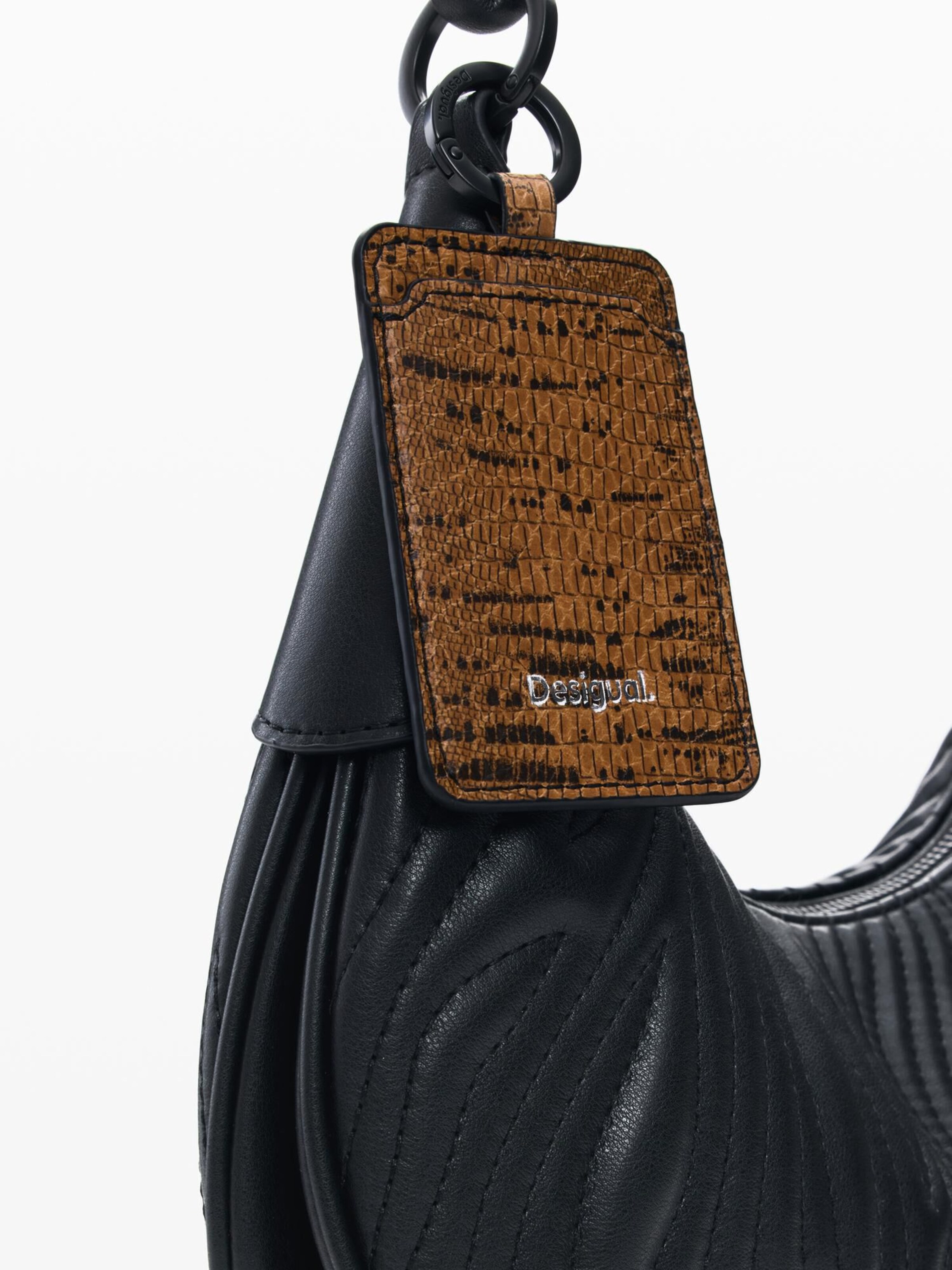 Desigual - Bolso de hombro en negro