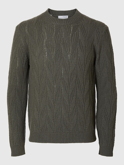 SELECTED Sweater in Dark green, Item view