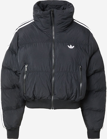 ADIDAS ORIGINALS Зимняя куртка 'Adicolor JKT' в Черный: спереди