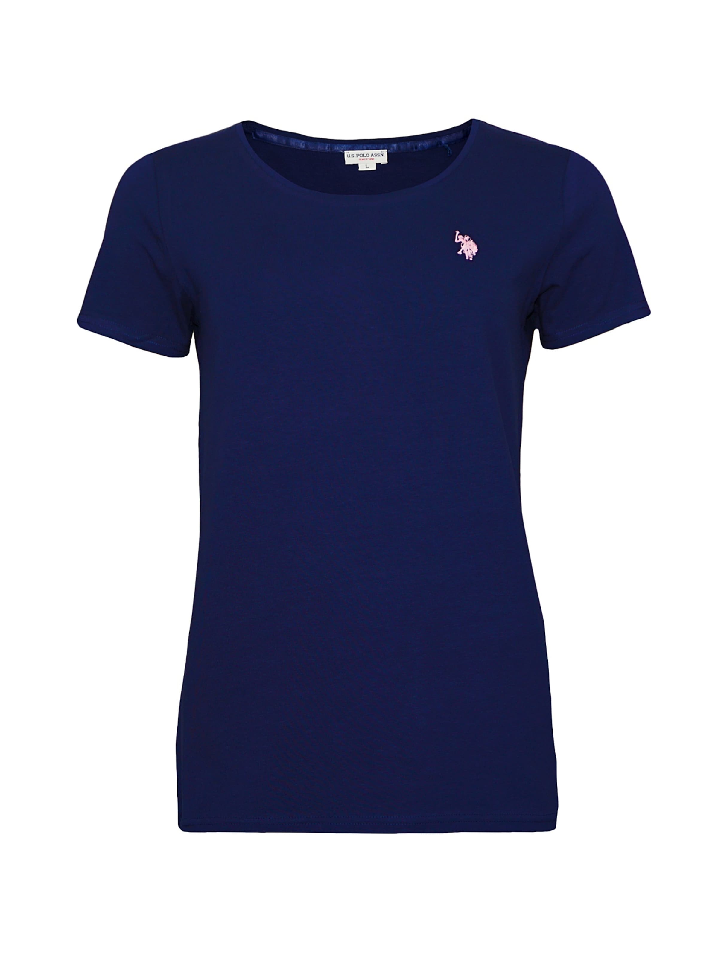 U.S. POLO ASSN. T-Shirt 'Rundhals' in Blau: Vorderseite
