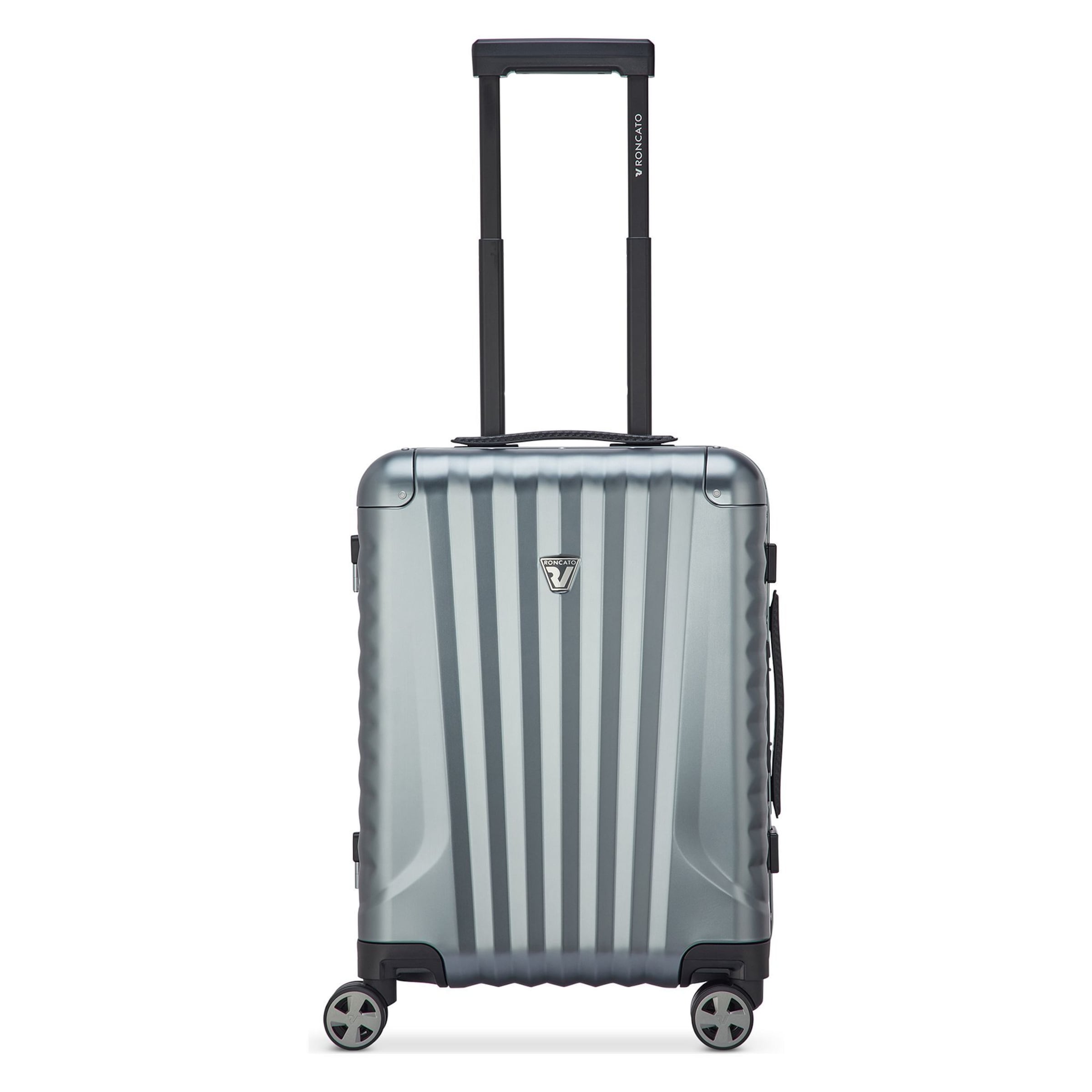 Roncato Trolley 'Uno' in Silber: Vorderseite