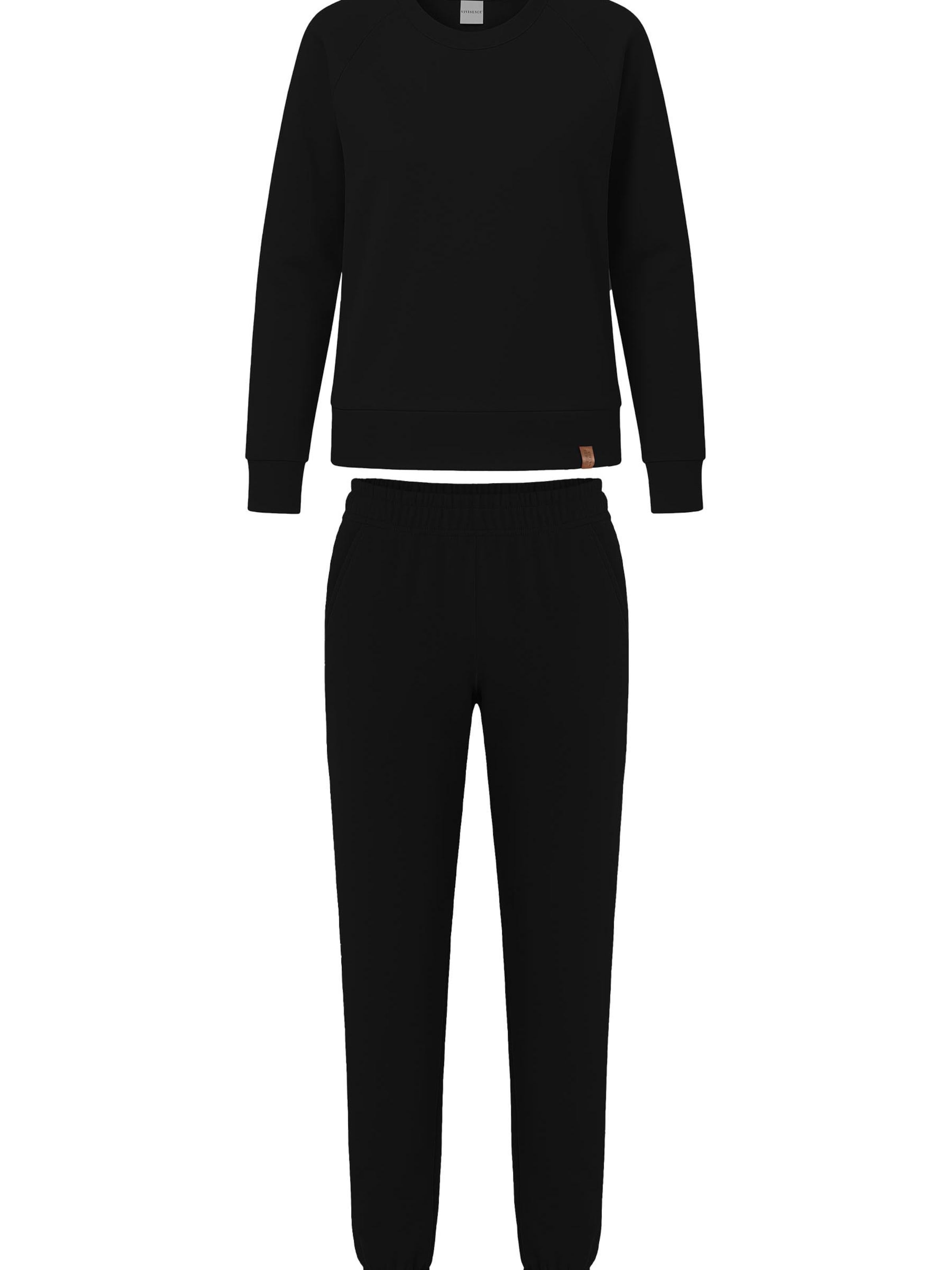 Vivisence Sweat suit '9204 Set' in Black