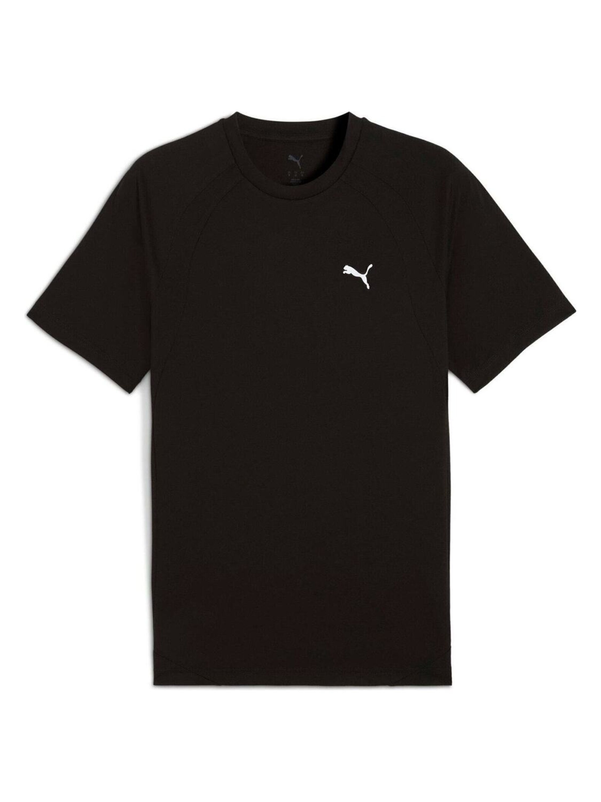 PUMA Shirt 'Evostripe'‌‌ in Schwarz: Vorderseite