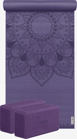 YOGISTAR.COM Mat in Purple: front