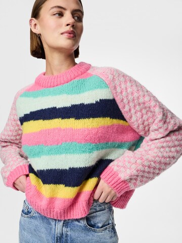 Pull-over PIECES en rose