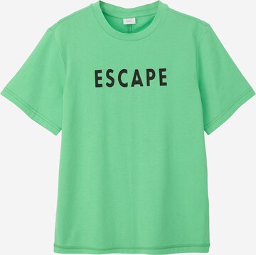 T-Shirt s.Oliver en vert : devant