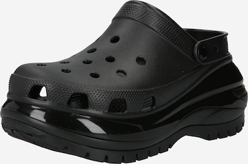 Sabots Crocs en noir : devant