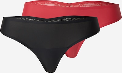 Siaurikės iš Hunkemöller, spalva – raudona / juoda, Prekių apžvalga