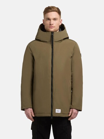 khujo Jacke 'Nedd' in Grün: Vorderseite