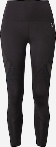 MOROTAI Skinny Workout Pants 'Naka' in Black: front